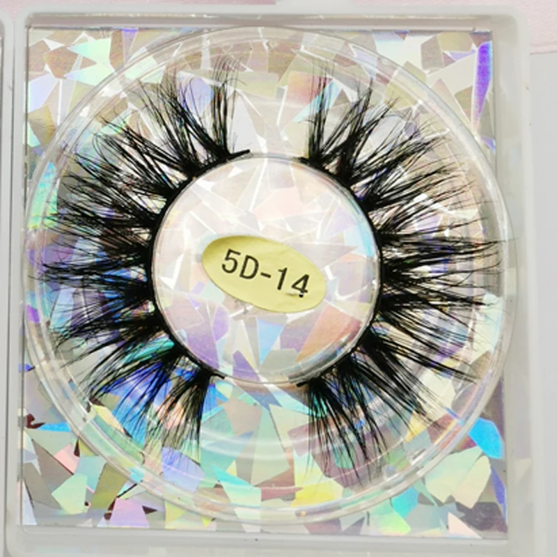 Натуральные 5D Накладные ресницы ручной работы трехмерные многослойные