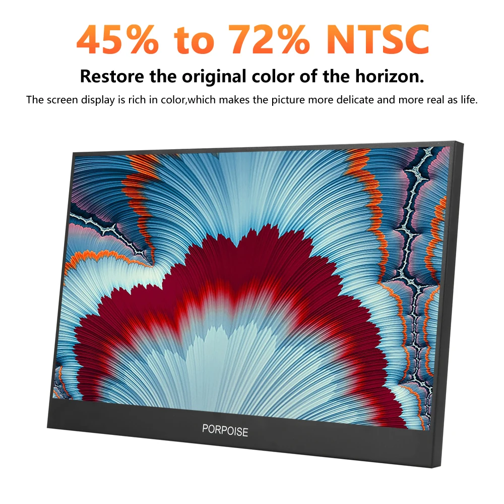 15,6-дюймовый портативный монитор 17,3 IPS HDR FHD Eye Care Screen USB C HDMI PS4 PS5 Switch Gaming Computer Display.