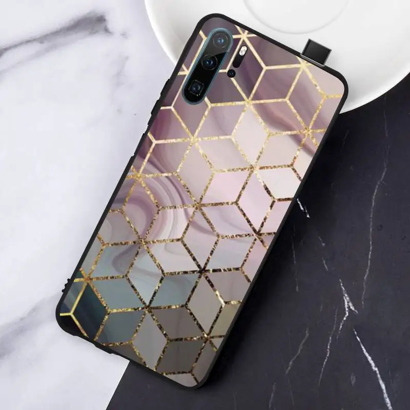 

Marbled pattern Phone Case For Huawei honor Mate P 10 20 30 40 Pro 10i 9 10 20 8 x Lite