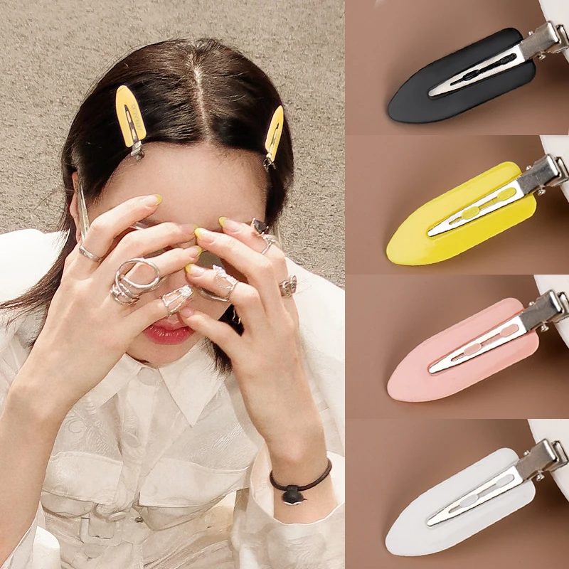

50 Style Simple Hair Clip For Women Fashion Styling Hairdressing Salon Makeup Hairpins Hair Accessories Girl Headwear Wholesale