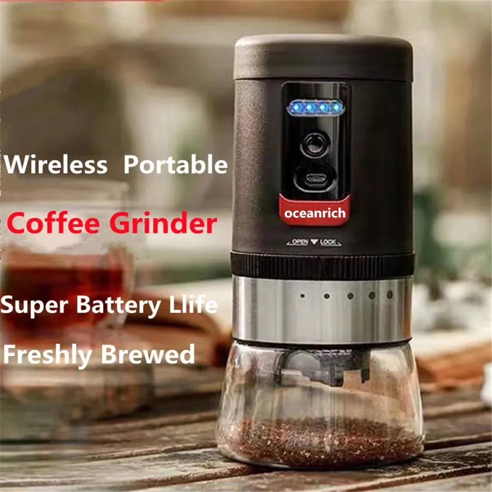 

OR-G1 Electric Coffee Grinder 5 Gears Thickness Adjustment Portable USB 800mAh Rechargeable 20g Capacity Automatic Power Off