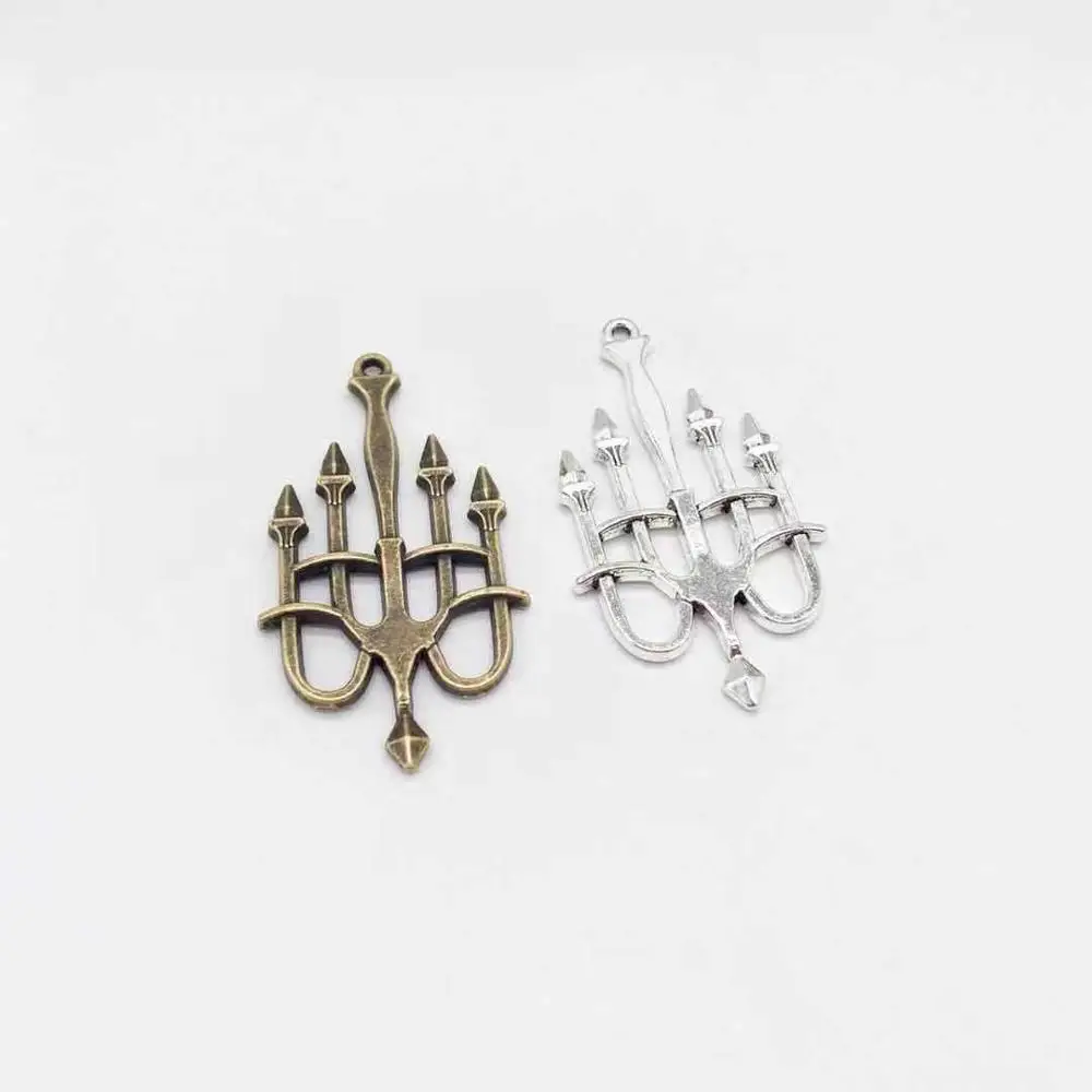 

High quality vintage 6 pcs candlestick candle charms fit DIY handmade Necklace Bracelet Earrings charms Jewelry Making
