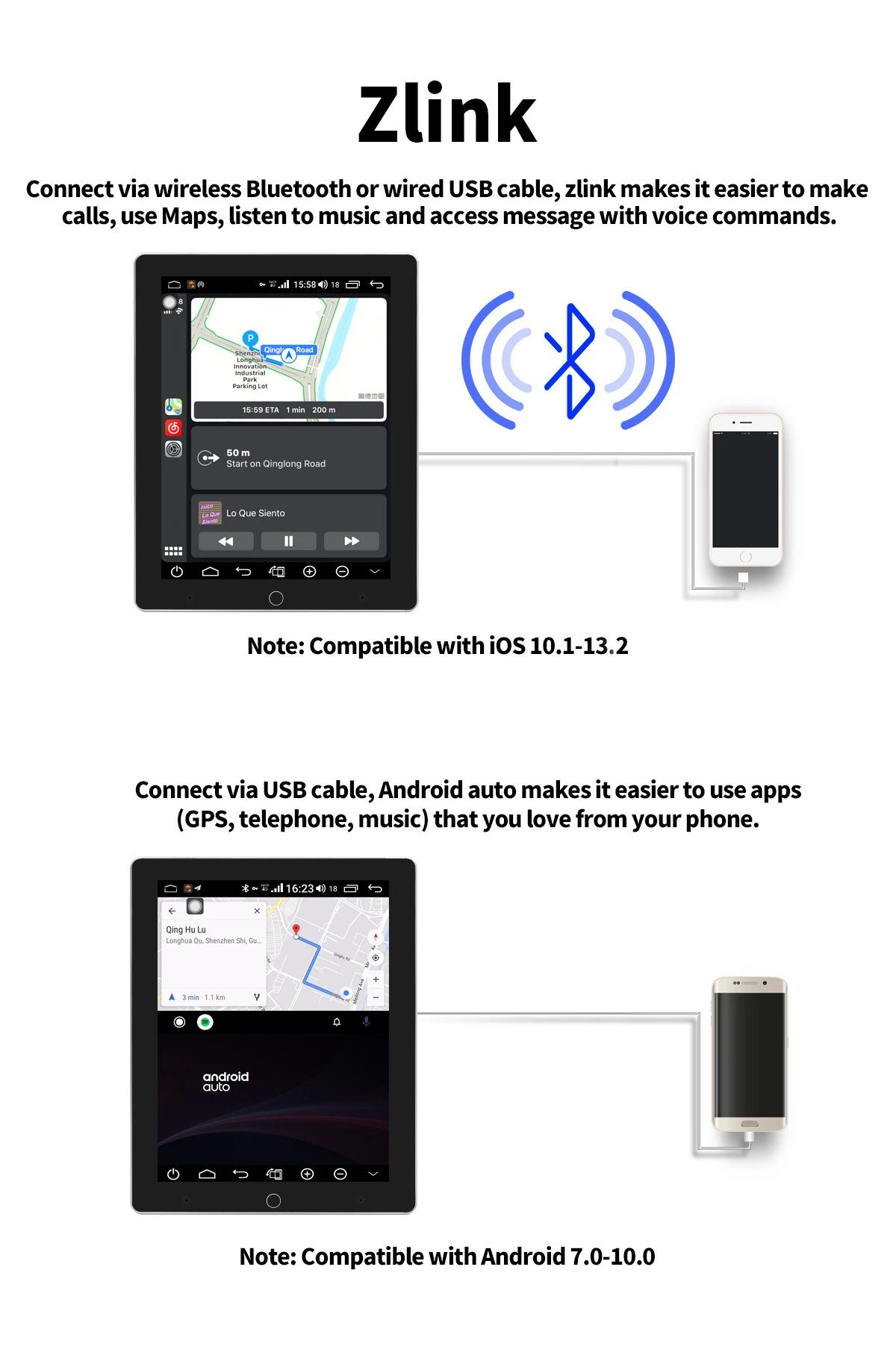 Автомагнитола для Kia Rio/K2 2012- автомобильный Android мультимедийный плеер без DVD 1 din 4G+ 64G автоматический поворотный экран автомобильный стерео gps