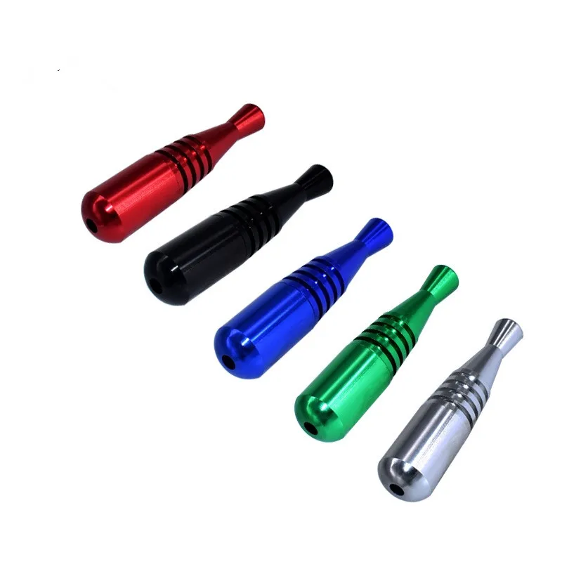 Креативные портативные Металлические курительные трубки для боулинга