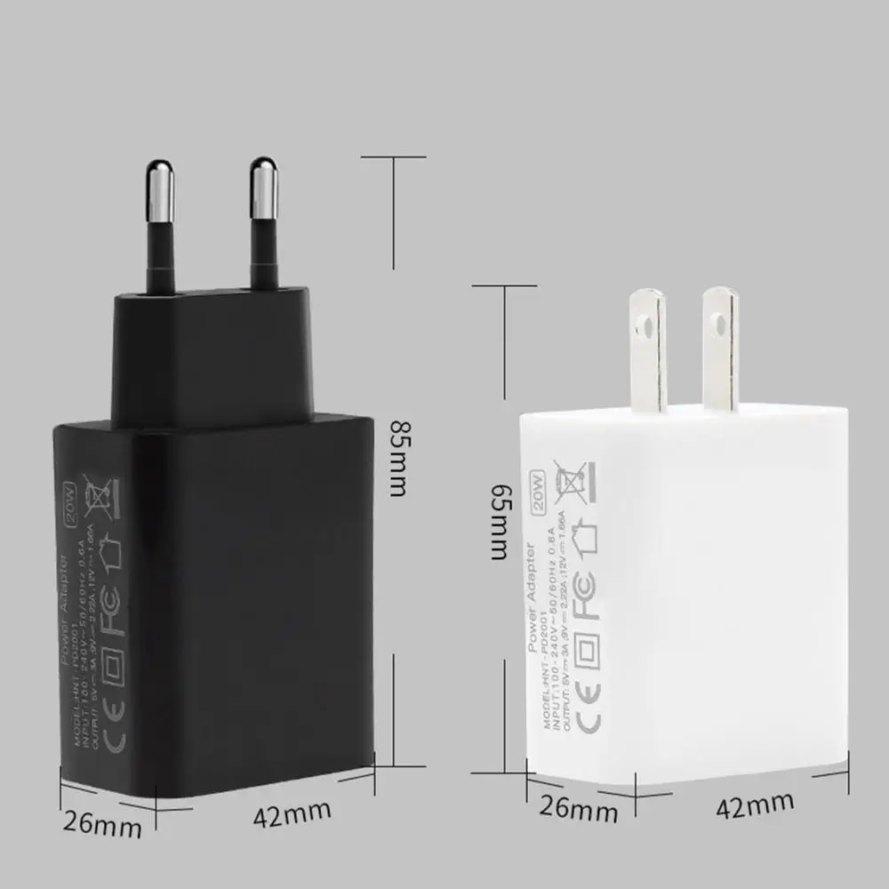 

PD18W Fast Charging Quick Charger Adapter for Phones/Tablet/Camera Mobile Phone Accessories