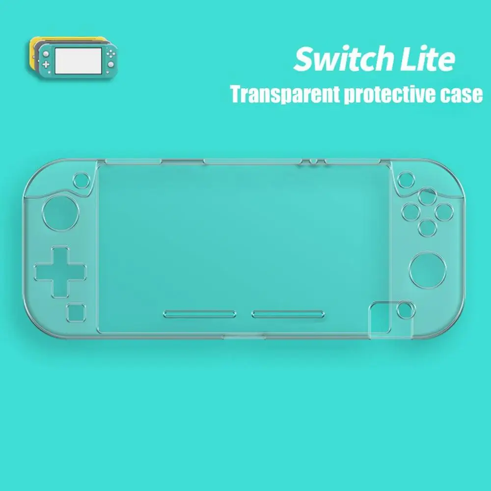 Для Nintend переключатель Lite силиконовый защитный прозрачный чехол мини чехол с защитным закаленным Стекло Защитная пленка для экрана