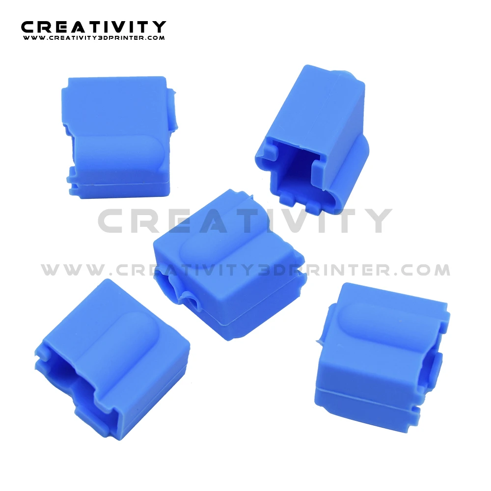 Силиконовый носок для нагревательного блока J-head Hotend Bowden/прямой экструдер 5/10 шт. |