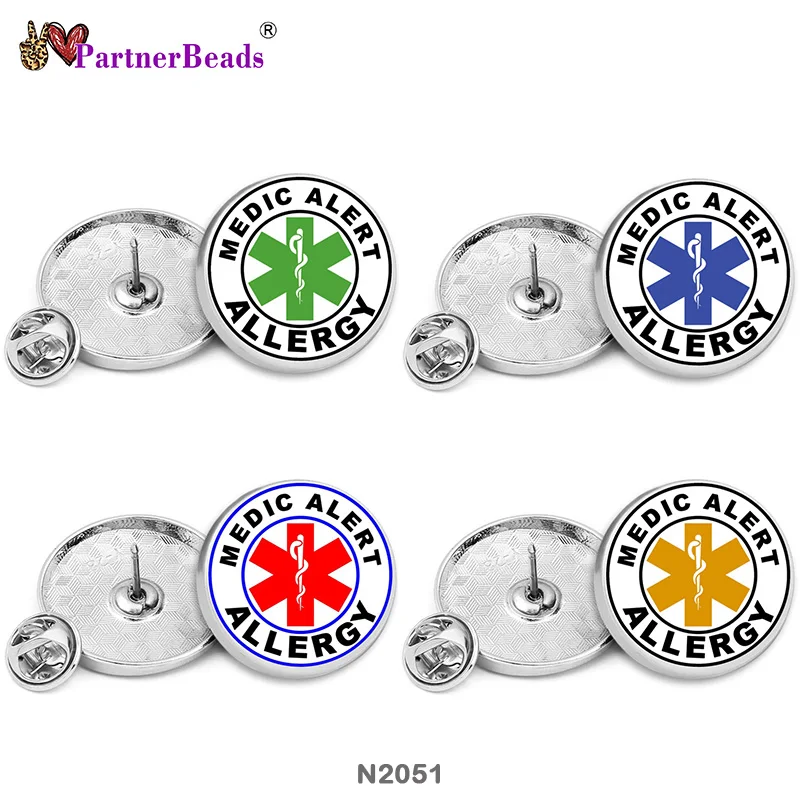 

Окрашенная металлическая брошь-аллергия RN, красивые пуговицы 15 мм/18 мм/21 мм/23 мм/25 мм/28 мм, бусины для партнеров N2051