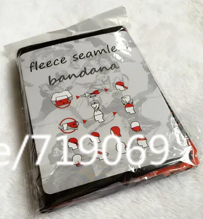 Новый Модный зимний флисовый теплый волшебный шейный платок бандана шарф