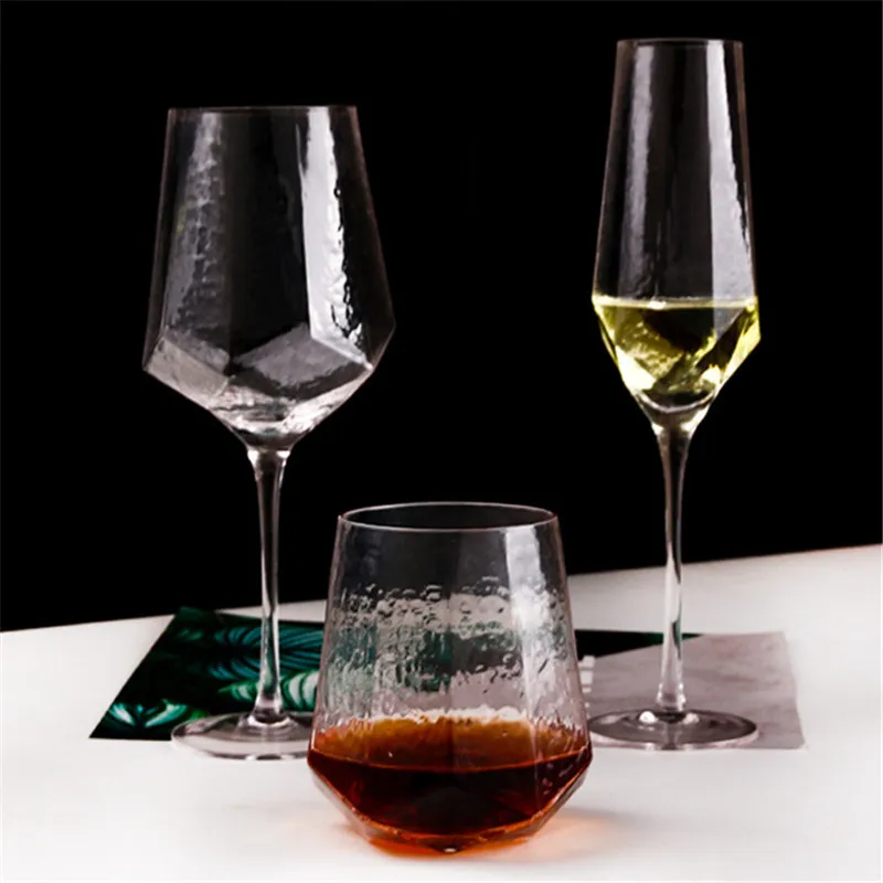 Современный бокал для вина Чеканный Алмазный стакан креативные фляжки ликера