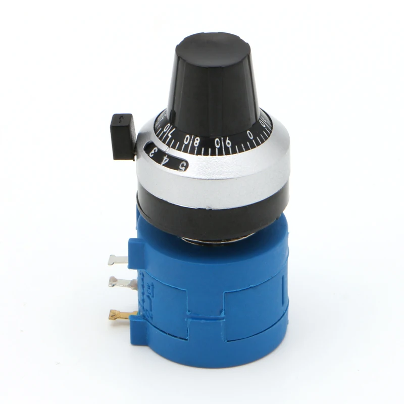 

3590S-2-102L 1K Ohm Rotary Potentiometer Pot 10 Turn With Turn Counting Dial W3JB