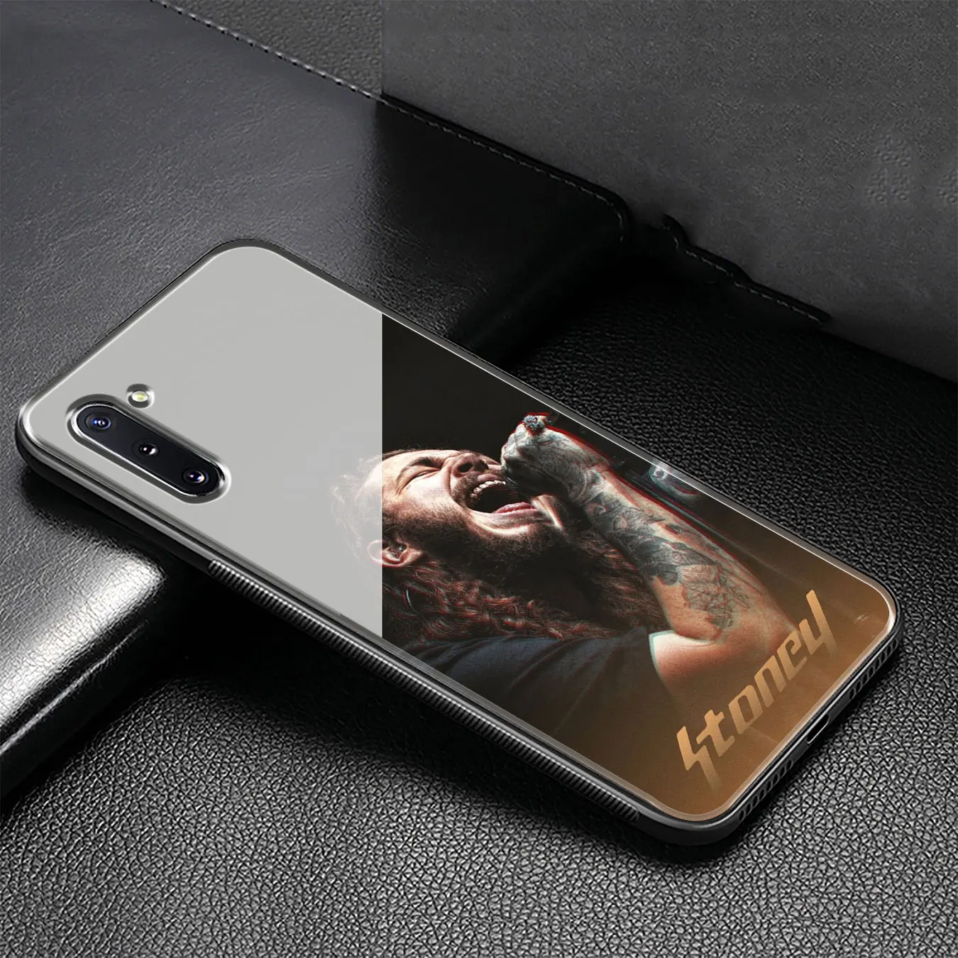 Post Malone закаленное Стекло чехол для samsung Galaxy S10 S9 S8 Note 8 9 10 плюс A10 A20 A30 A40 A50 A60 A70 |
