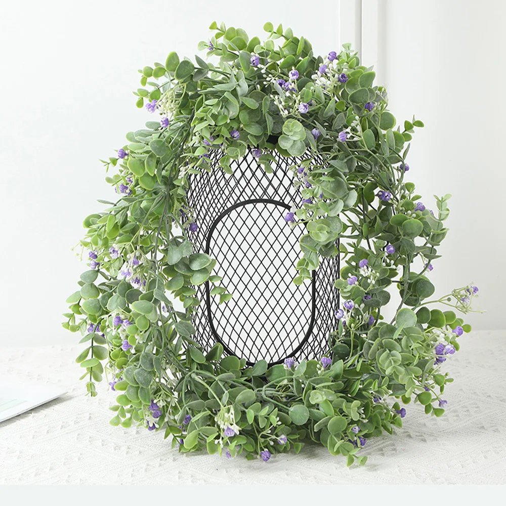 Домашняя гирлянда из искусственных листьев эвкалипта ивы лоза Свадебный декор