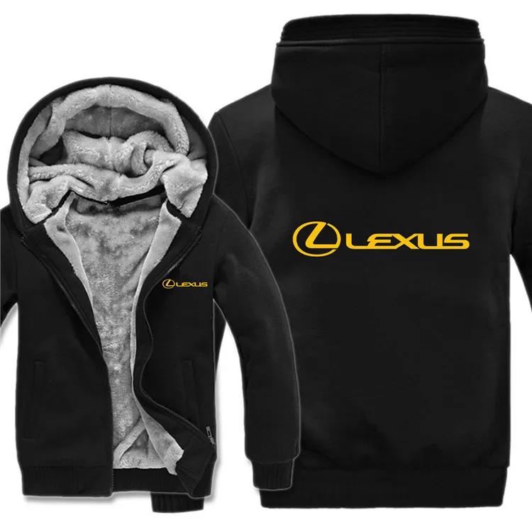 as picture Lexus толстовки, куртки, зимние мужские унисекс, повседневная шерстяная подкладка, флисовое мужское пальто, Lexus свитера с логотипами, пуловер - Цвет: as picture
