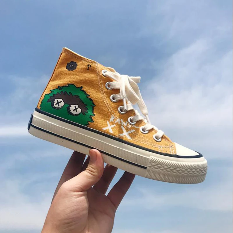 Летняя женская холщовая обувь для учеников в Корейском стиле Новинка Маленькие