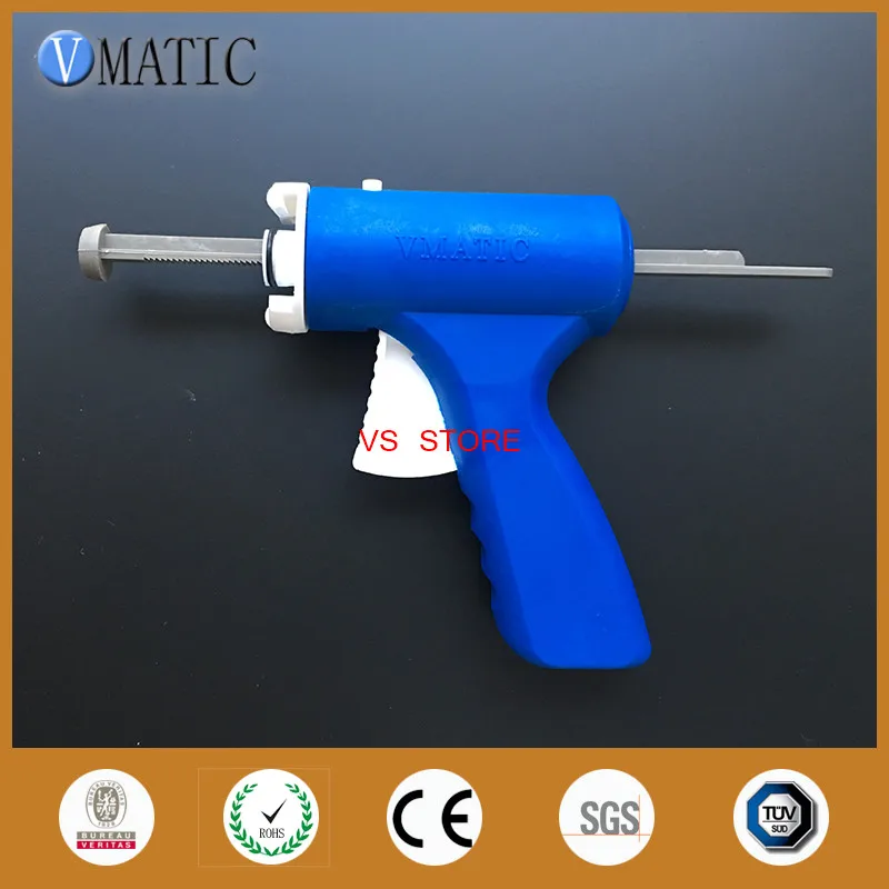 Free Shipping 30Cc/Ml Manual Epoxy Adhesive Caulking Gun With Syringe & Needles | Инструменты