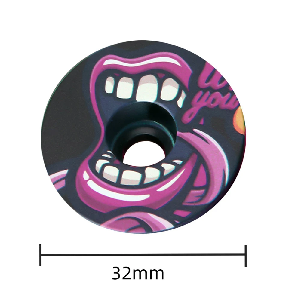 

1 1/8 Aluminum Alloy Bicycle Headset Top Cap Threadless Stem Cover Road MTB Bike Stem Accessories Headset Top Cap Cover
