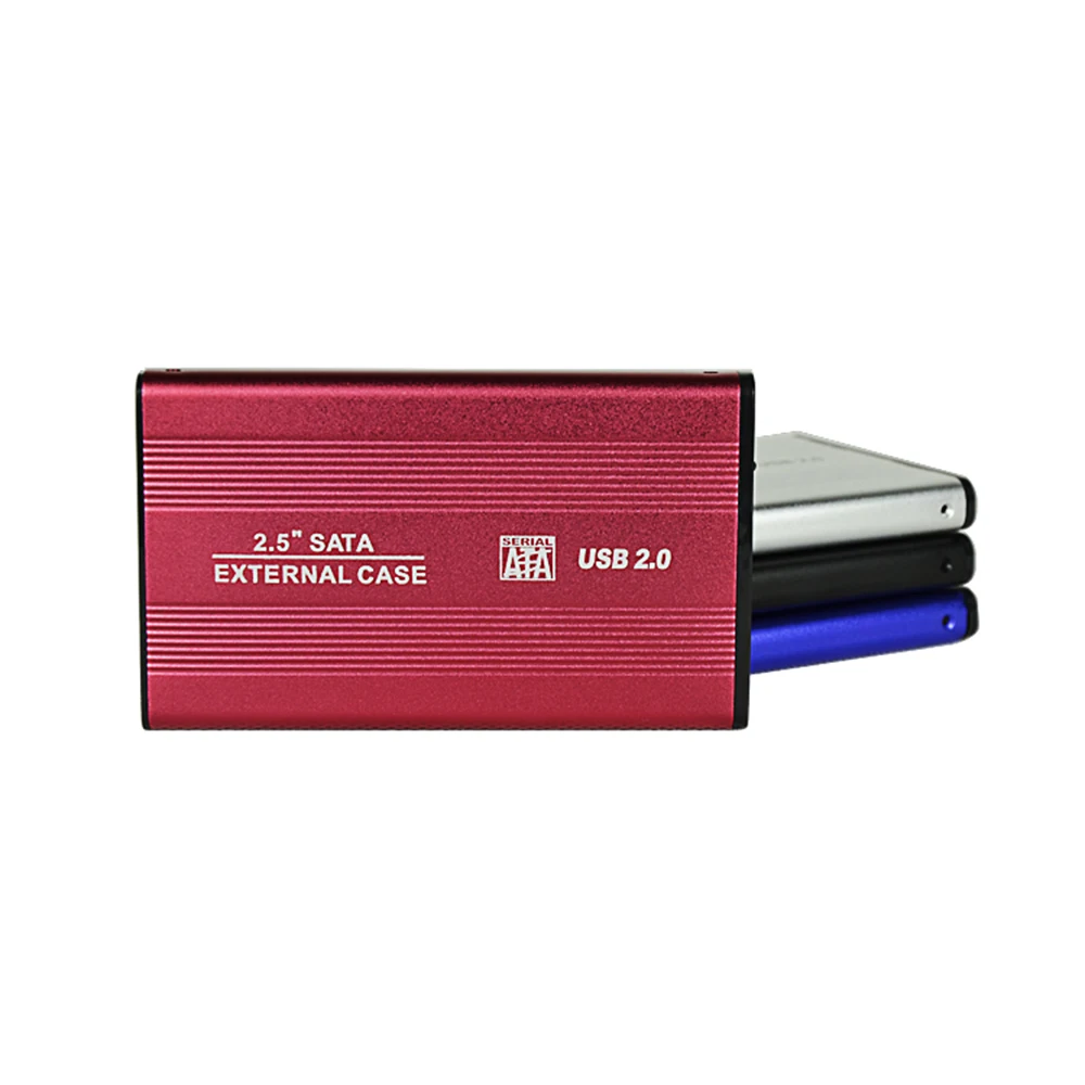Чехол для 2 5 дюймового ноутбука SATA HDD с кабелем USB 5|Сумки и чехлы жестких дисков| |