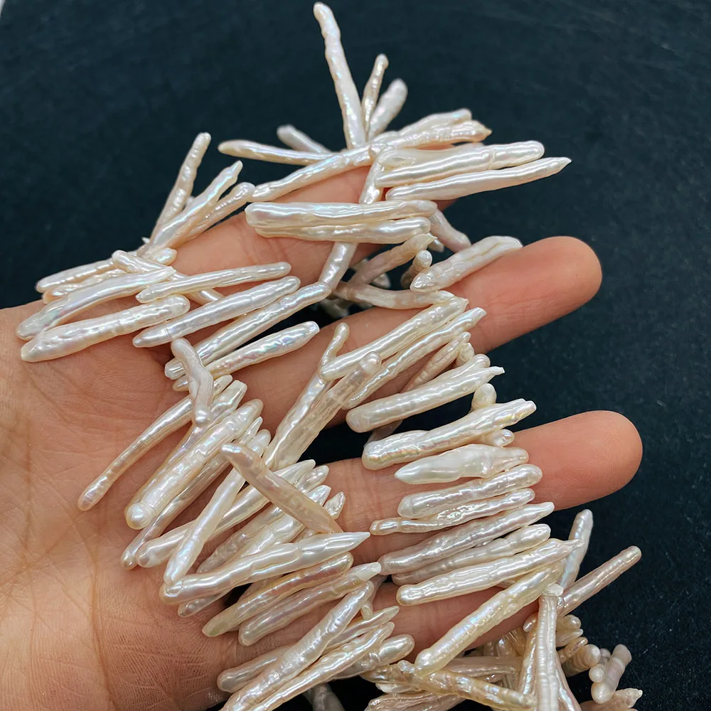 

Natural Freshwater Pearl Irregular Shape Creative Crafts Loose Spaced Bead Jewelry Making Jewelry Clothing Accessories Baroque