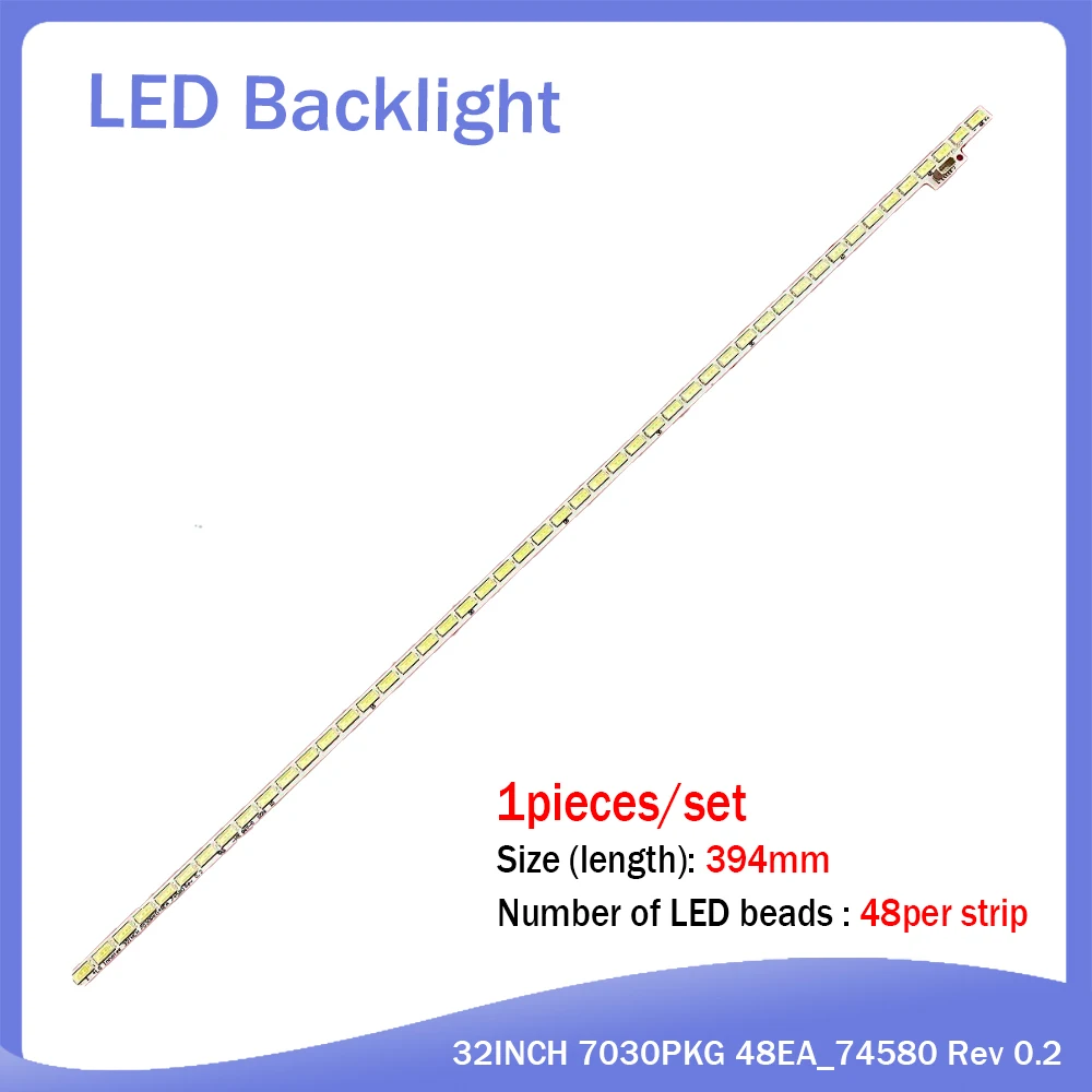 10PCS LED Backlight strip 48 lamp for T320HVN01.2 TX-LR32EM5A T320HVN01.5 LG Innotek 32INCH 7030PKG 48EA_74580 320TA0I 320TA01