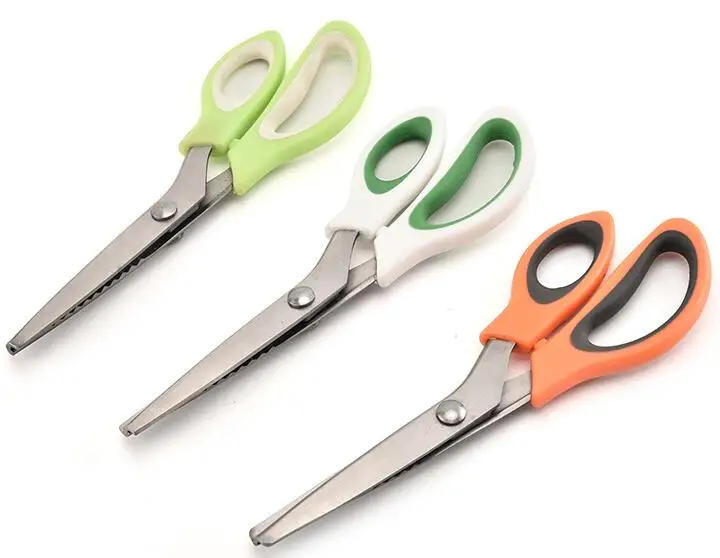 Рукоятка из АБС пластика нержавеющая сталь швейная резка 24 см зигзаг