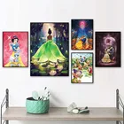 Полноразмерная алмазная живопись 5D сделай сам, постеры в стиле Диснея из аниме, Белоснежка, Золушка, принцесса, настенные художественные картины для декора гостиной