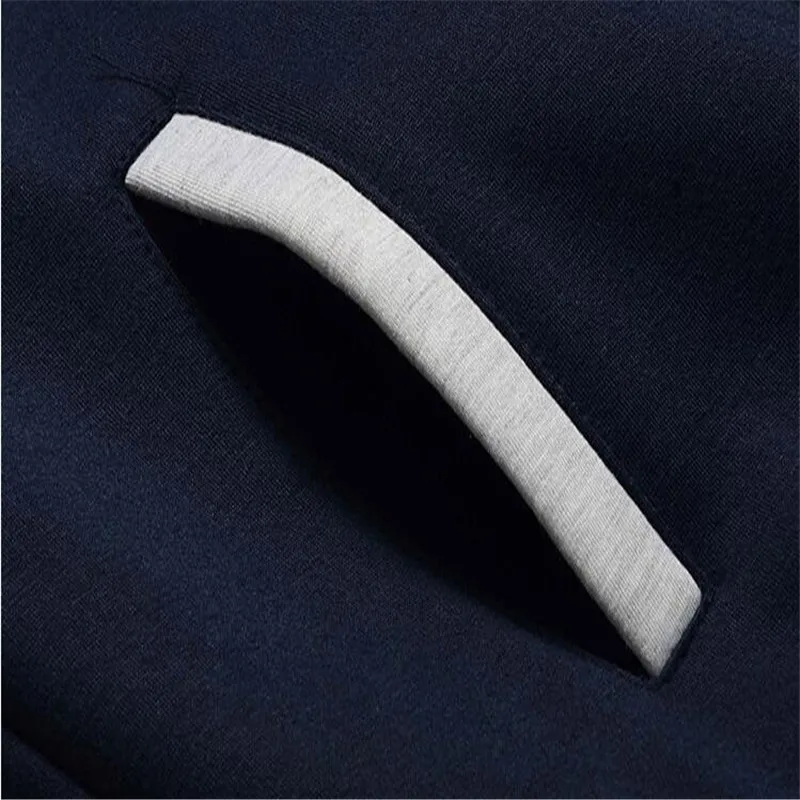 Мужские толстовки на молнии 2019 зимняя флисовая Осенняя толстовка с капюшоном