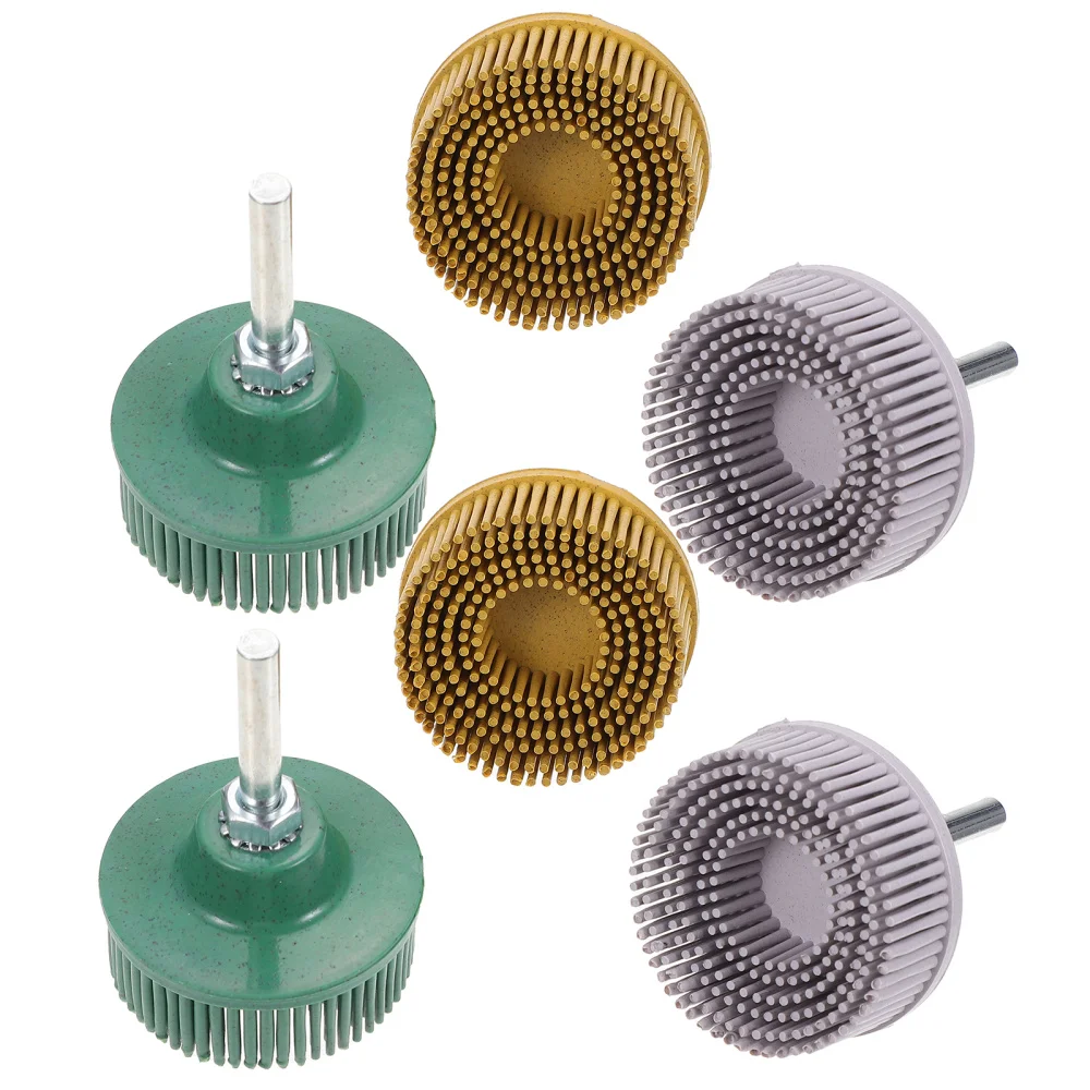 

6PCS Disc 50-Grit 80-Grit 120-Grit Attachment Polishing Grinding Wheel