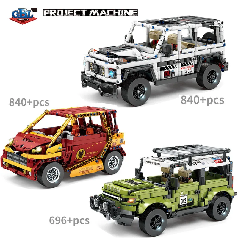 

Building Blocks City Science And Technical Educational Toys For Kids Boys DIY Brithday Present 1036 Pull Back Racing Car Models