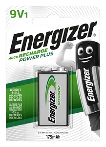 Аккумулятор ENERGIZER Power Plus NH22 BP1 Крона (1шт) 9V