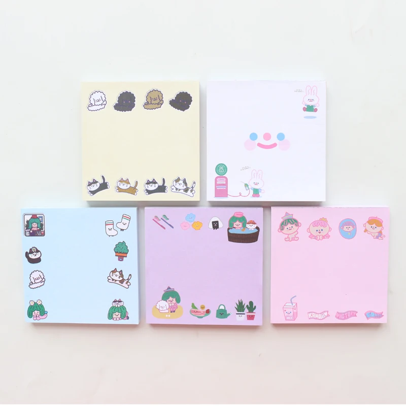 Новые милые Мультяшные блокноты Domikee в Корейском стиле для школьников и детей