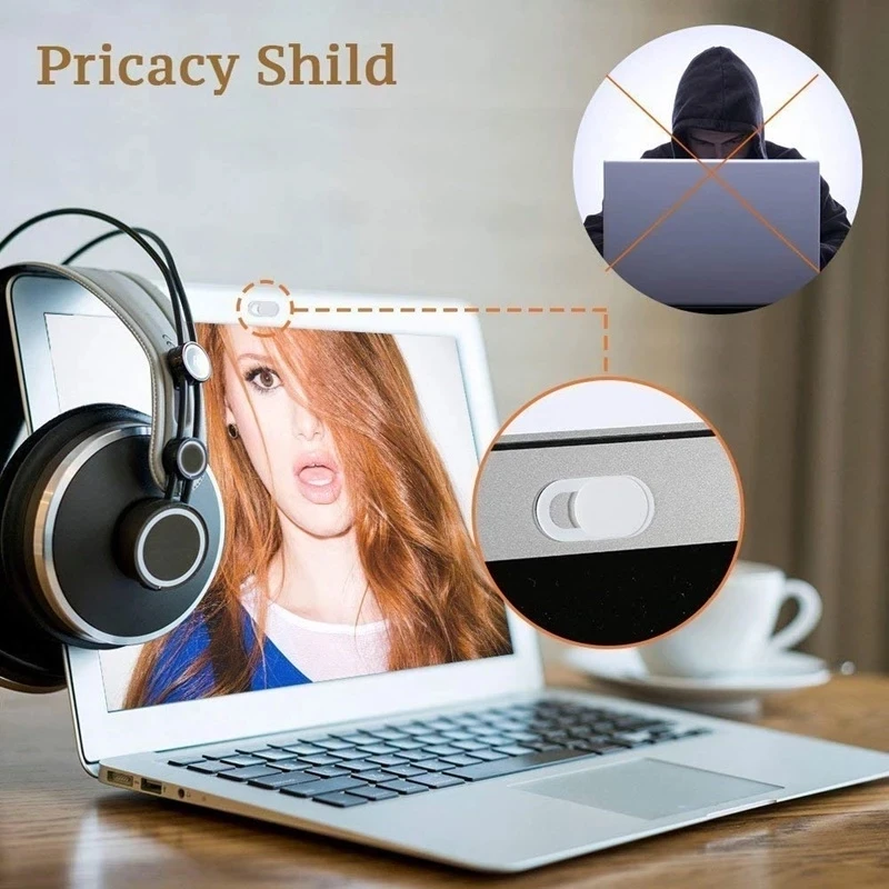 Матовый черный милые веб-камера для ноутбуков Macbook Air Pro Tablet конфиденциальности