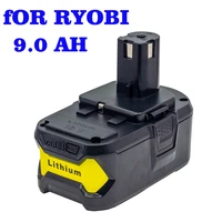 for ryobi 18v 9 0ah power tools one bpl1820 olt 1830 rb18l60 p109 p105 p104 p103 rb18l50 rb18l40 li ion battery charger set