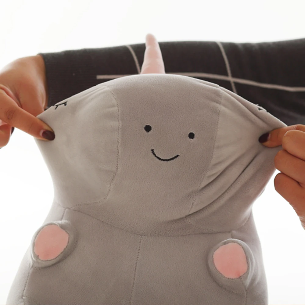 

Cute Round Chuppy Unicorn Plush Toys Stuffed Cartoon Animal Doll Baby Sleep Huggable Pillow For Kids Birthday Gifts For Girls