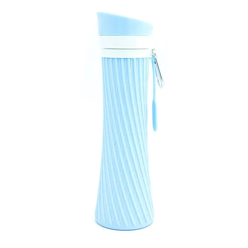 Складная Силиконовая бутылка для воды 500 мл | Дом и сад