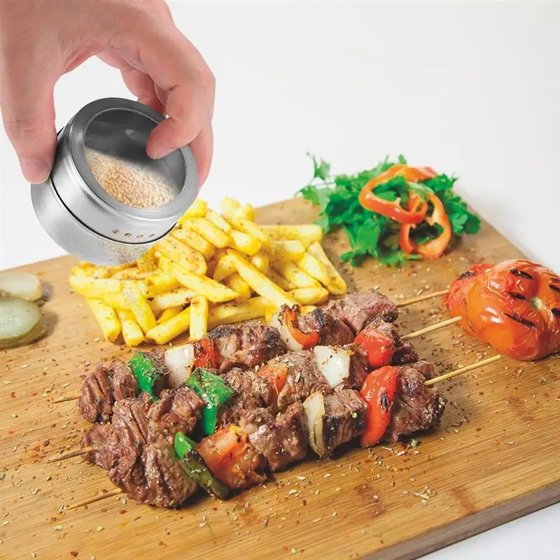 Банка для специй стандартный набор с подставкой банка из нержавеющей стали