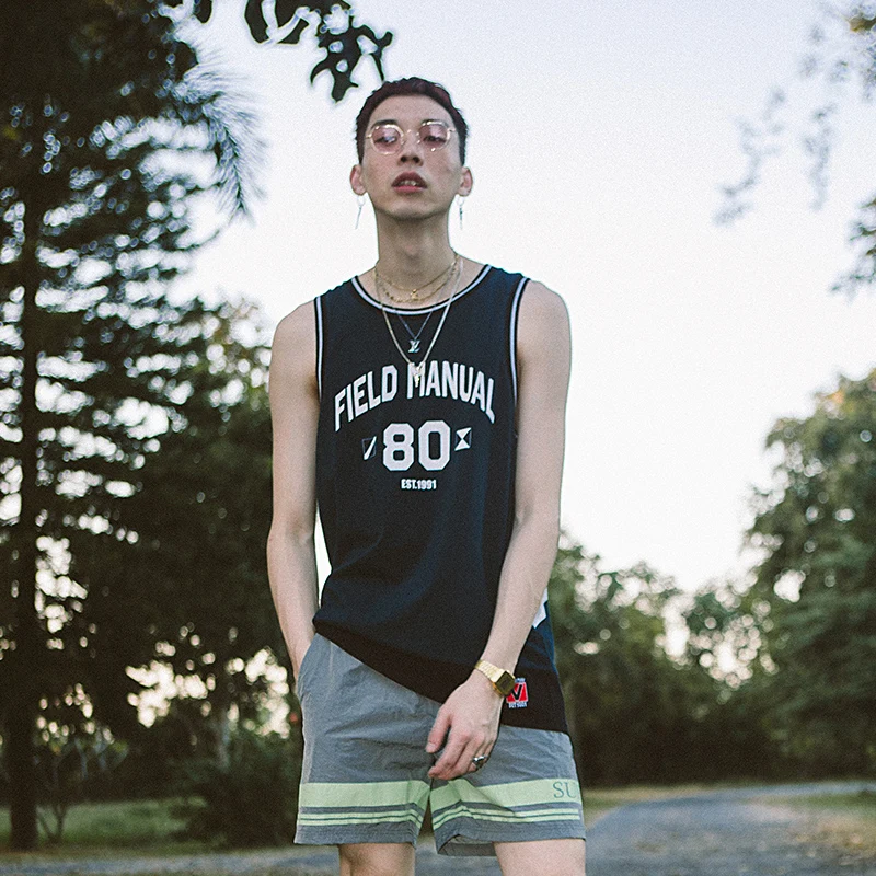 Бренд VIISHOW повседневные мужские майки хлопковые с круглым вырезом без рукавов