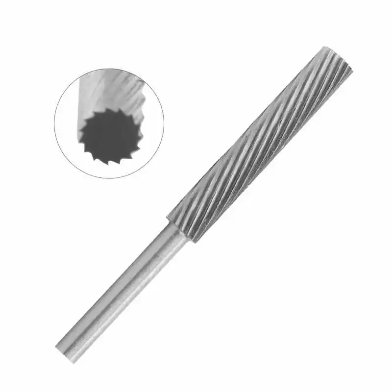 

Polishing Tungsten Steel Grinding Head Carving File Woodworking 2-Grain Rotary Hardmetal Burrs Grinding Wheel