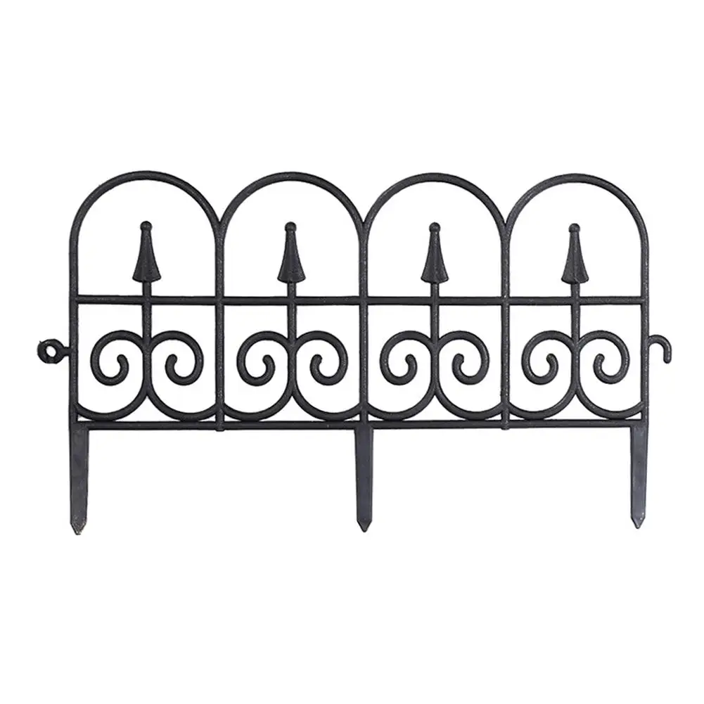 

5PCS Garden Border Decorative Garden Fence Edging Outdoor Plant Bordering Lawn Edging Fence for Courntyard Wedding Decoration