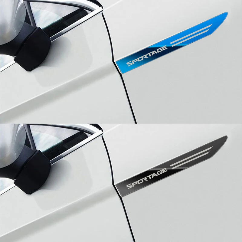 3D наклейки для автомобиля из нержавеющей стали с листьями на боковой хвост