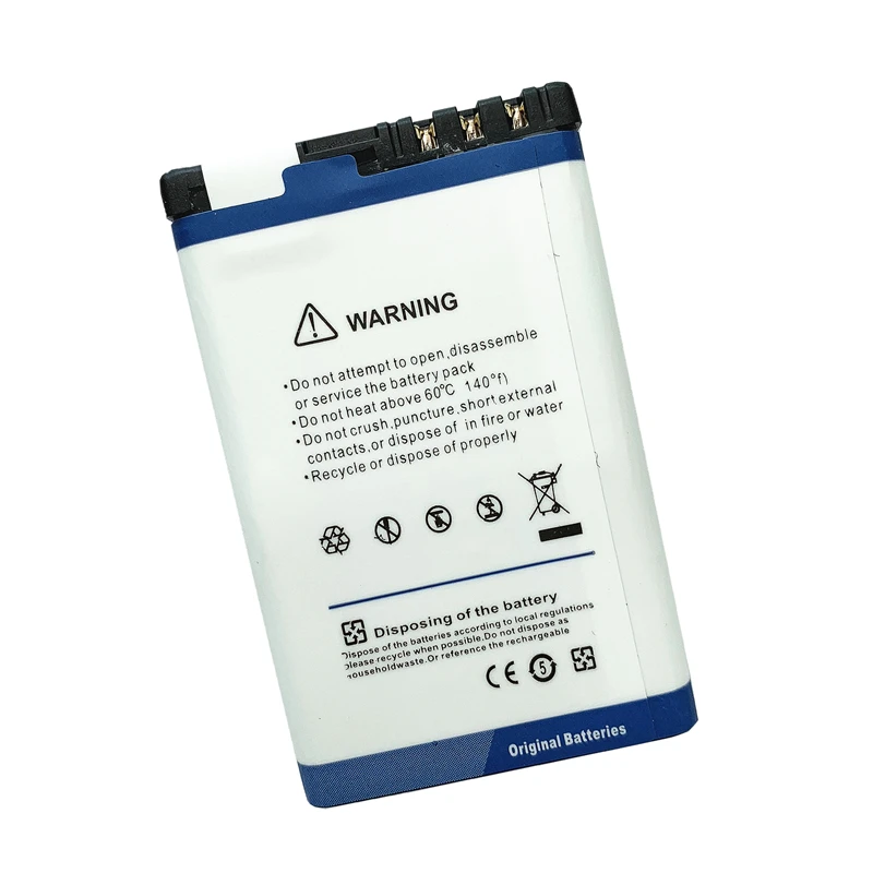 LOSONCOER 3400mAh BL-5CT BL5CT For Nokia 5220XM 6730 C6-01 C3-01 6303C 5220 C5 6330 6303i C5-00 phone Battery+Quick Arrive | Мобильные