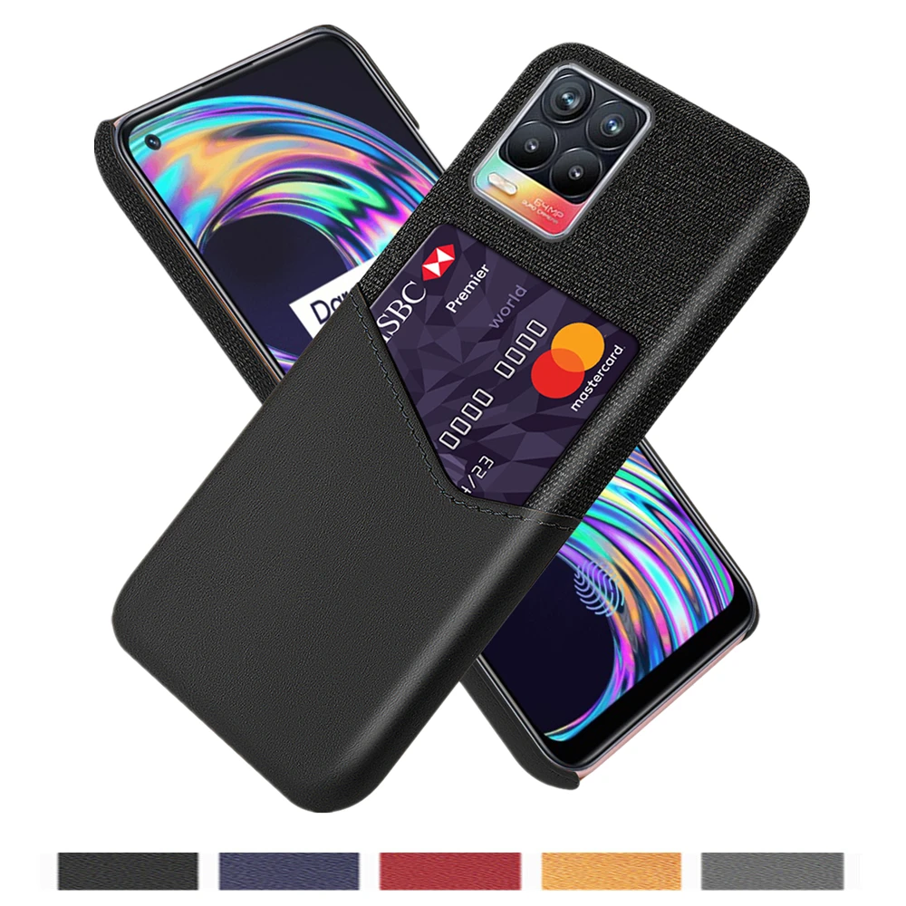 Чехол с отделениями для карт OPPO Realme 8 7 6 5 3 2 Pro 5s 5i U1 C2 3i Realme6 Realme7 5G Realme8 4G чехол