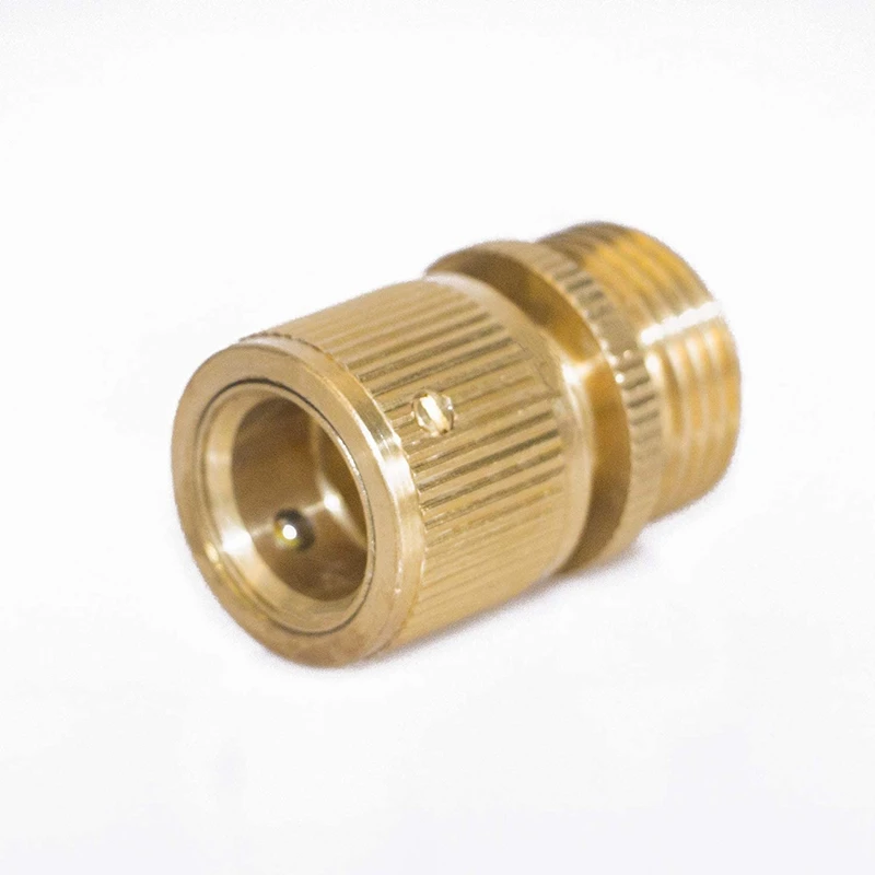 Соединитель для садового шланга 2 шт. быстрый соединитель из твердой латуни и
