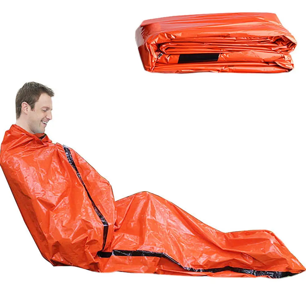 Наружный спальный мешок термальный водонепроницаемый походный дорожный для