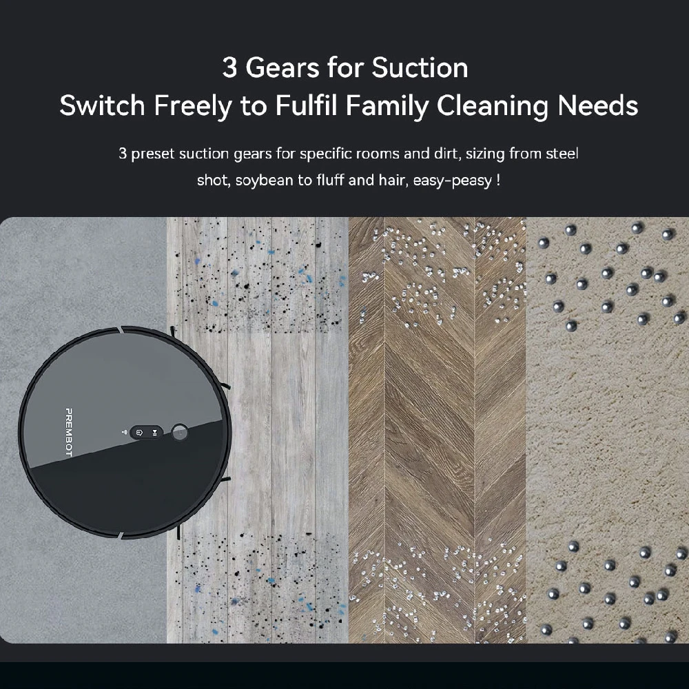 4000 Па Влажный и сухой пылесос Робот Визуальная навигация Подметальная машина
