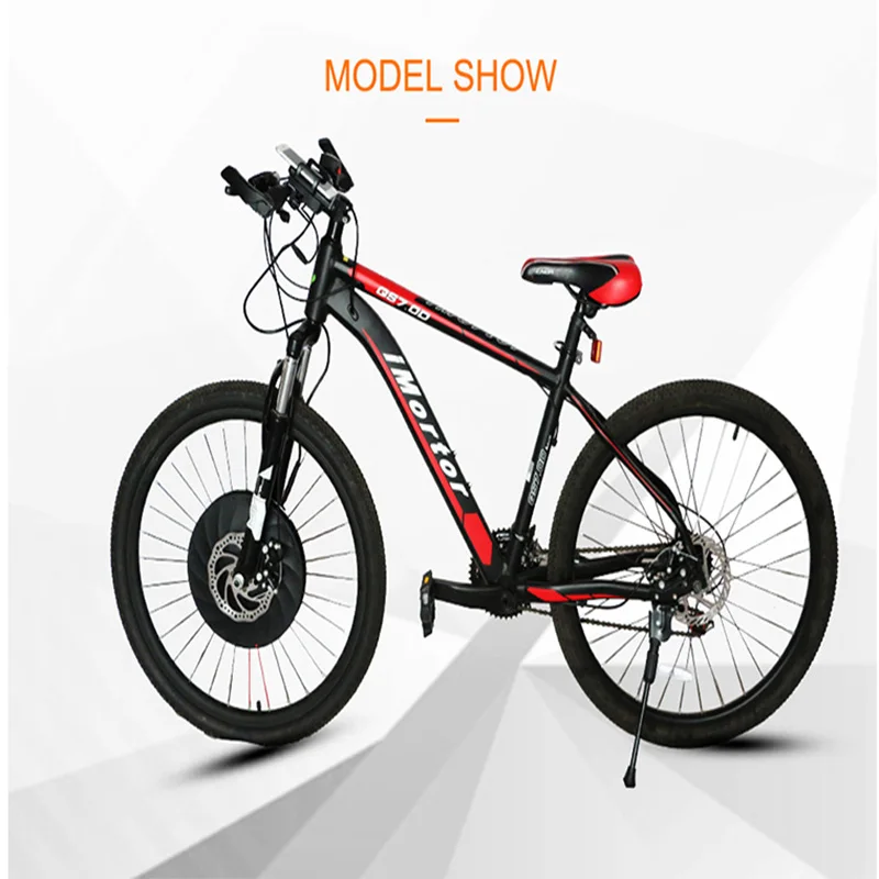 iMortor 2.0 Electric Bicycle Conversion Kit Brushless Hub Motor Wheel 20-29 inch Accessories Bike Parts Electri | Спорт и