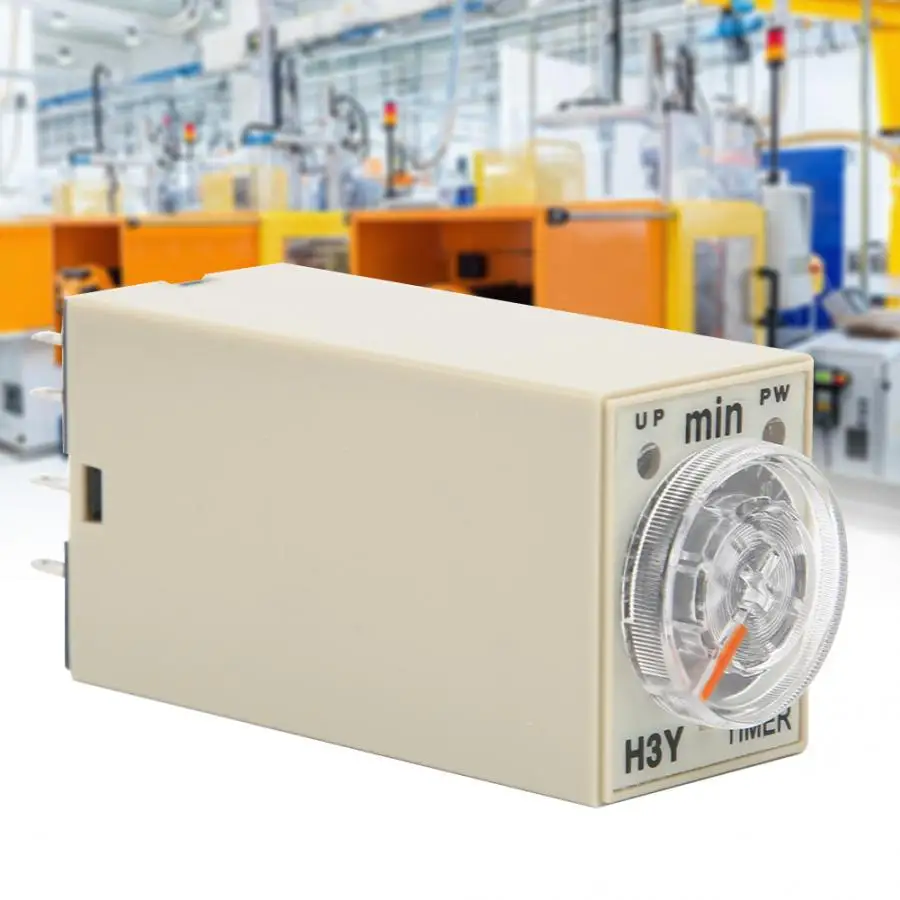 Timer Relay H3Y-2 Delay 8 Pin 0-60 Minutes Dial Type 5A for Multiple Purpose | Обустройство дома