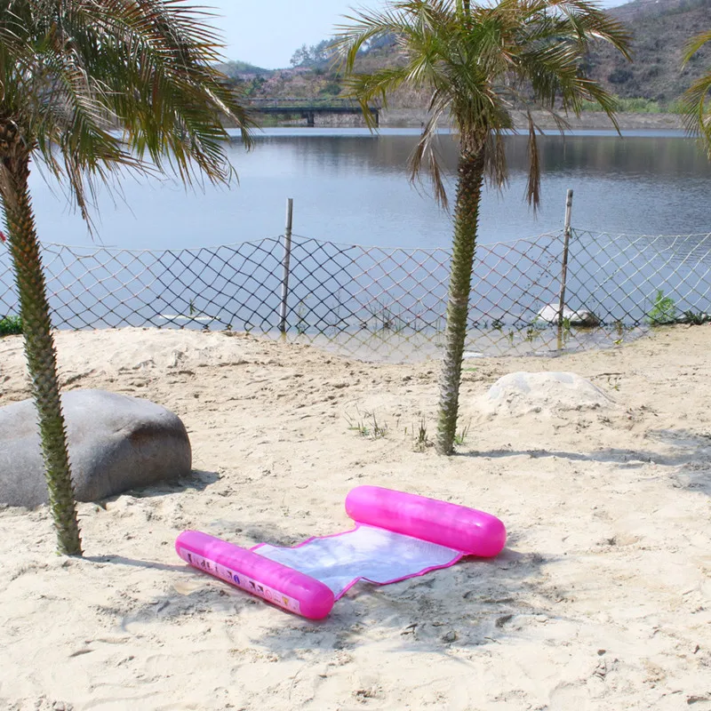 Новый летний водный гамак складной надувной ряд матрас плавательный бассейн