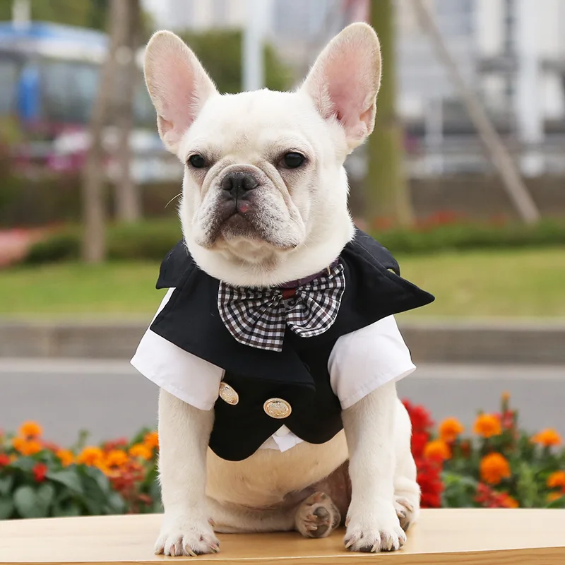 

Boy Dog Clothes Wedding Suit Male Dog Clothing Tuxedo Poodle Bichon Schnauzer Pug French Bulldog Corgi Costume Pet Apparel Coat