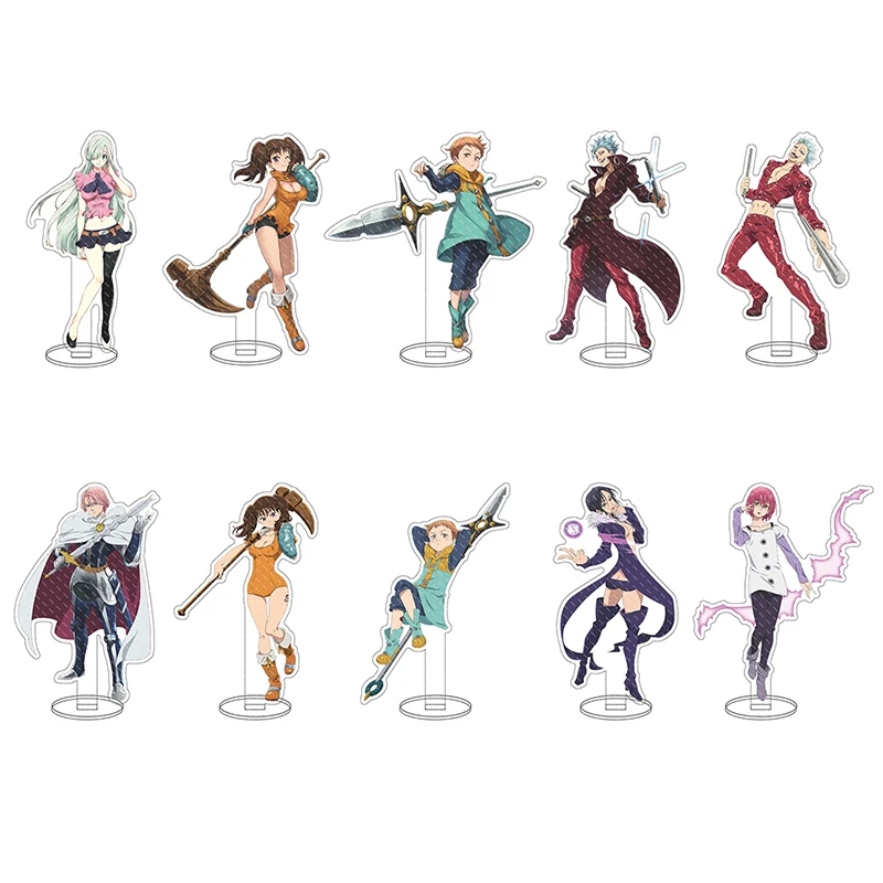 Брелок в стиле аниме Семь смертных грехов | Украшения и аксессуары